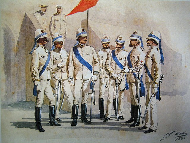 Alessandro Framarin Capitano dei Cacciatori d'Africa - Asmara 1887 - Image 4