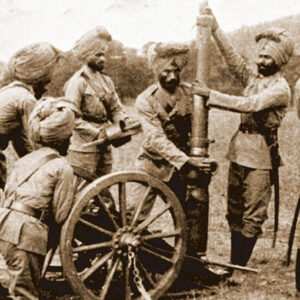 Bombay mountain artillery with screw gun 1879-1881