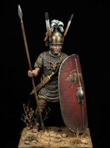 Veterano Ausiliario Gallico Legio XX Valeria Victrix Campagna di Britannia I sec dC