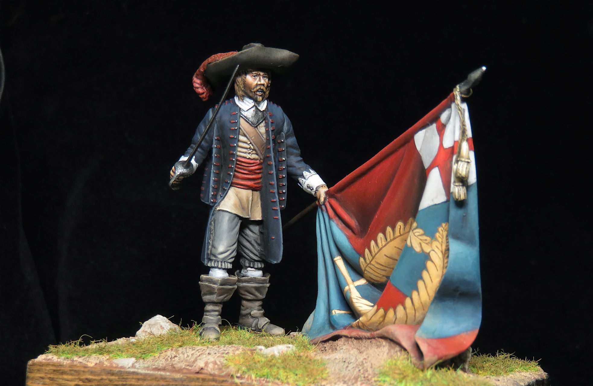 Portabandiera Cavalleria Parlamentista
