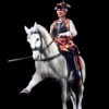 Corazziere austriaco a cavallo