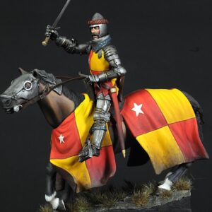 Richard de Vere a cavallo