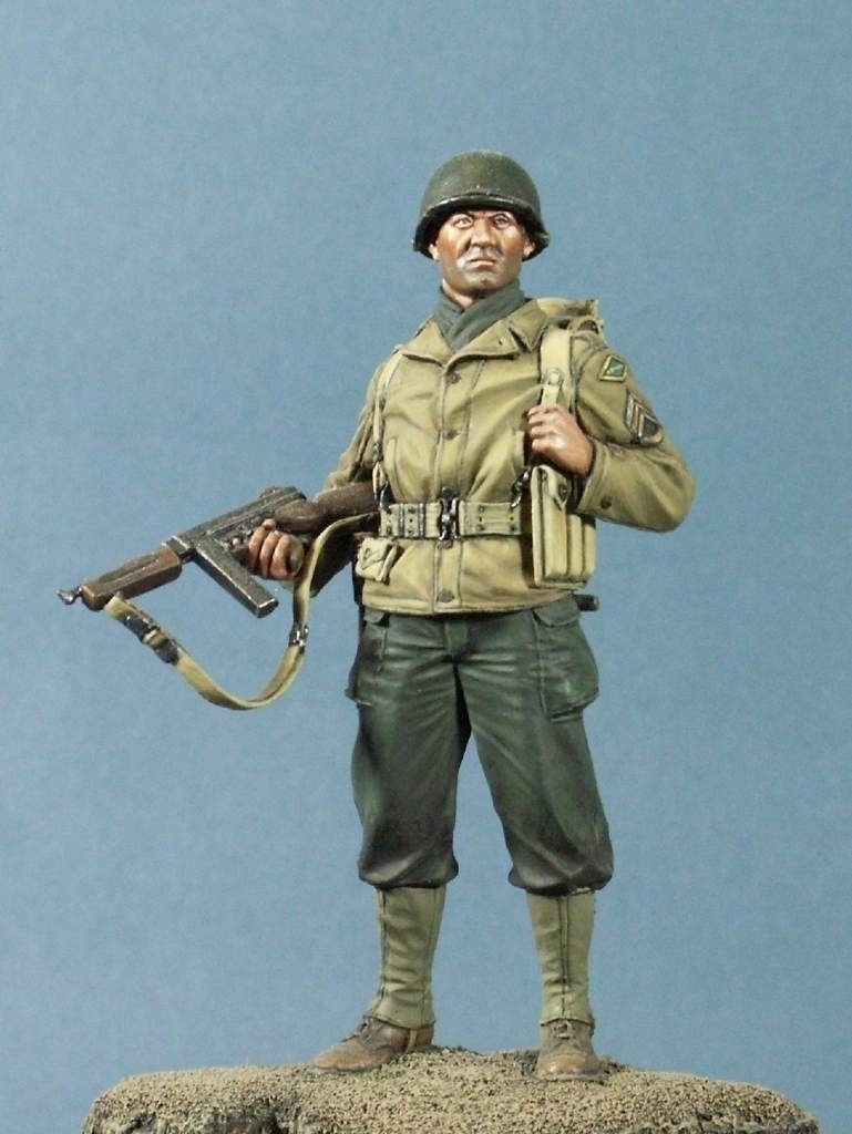 Sergeant - 2nd U.S. Rangers Battalion - Normandy 6 June 1944