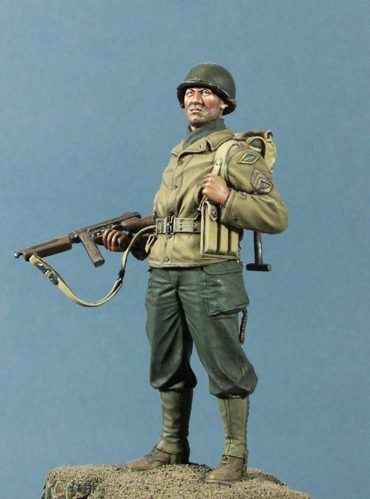 Sergeant - 2nd U.S. Rangers Battalion - Normandy 6 June 1944