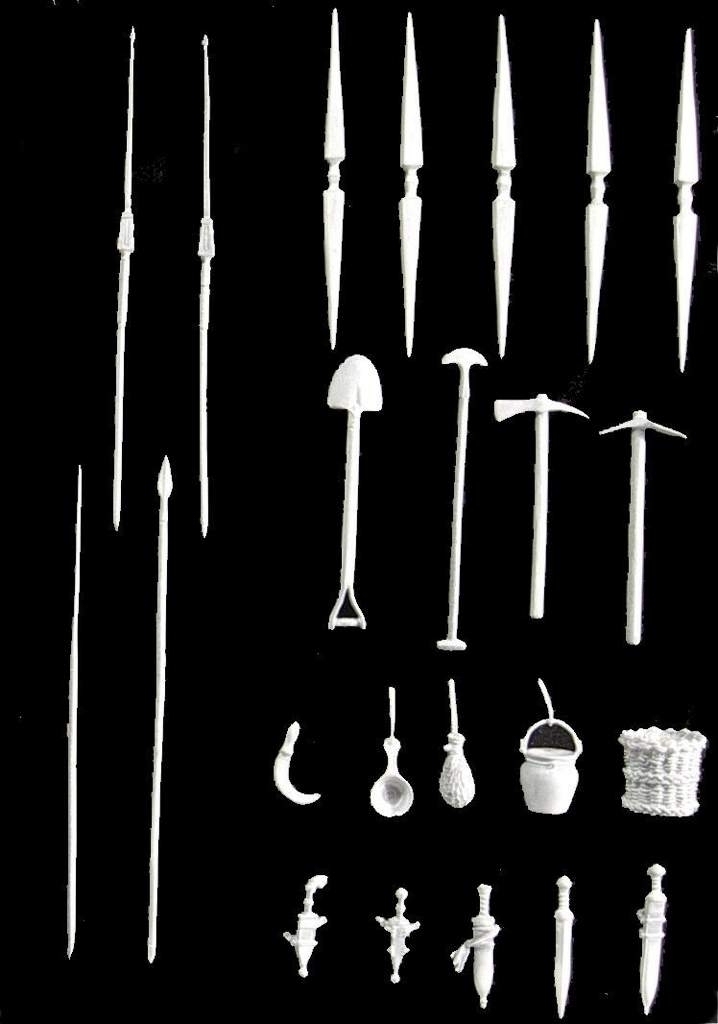 Roman Weapons And Camp Accessories